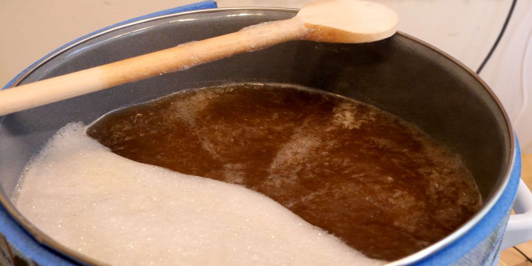Der erste Brautag – hier: Würzekochen