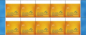 Sonderbriefmarke 500 Jahre Reinheitsgebot