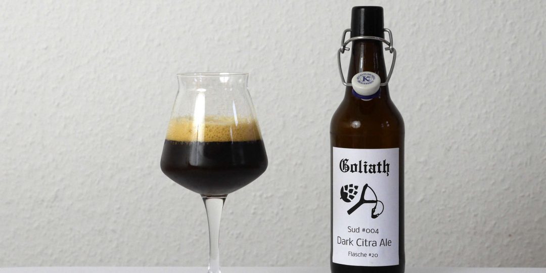 Verkostung Sud #004 Dark Citra Ale