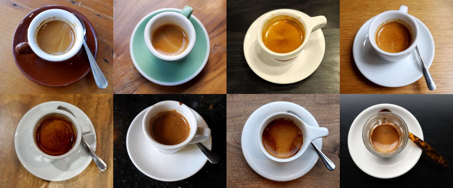 Espressos in New York City